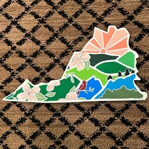 Wooden Virginia Painting